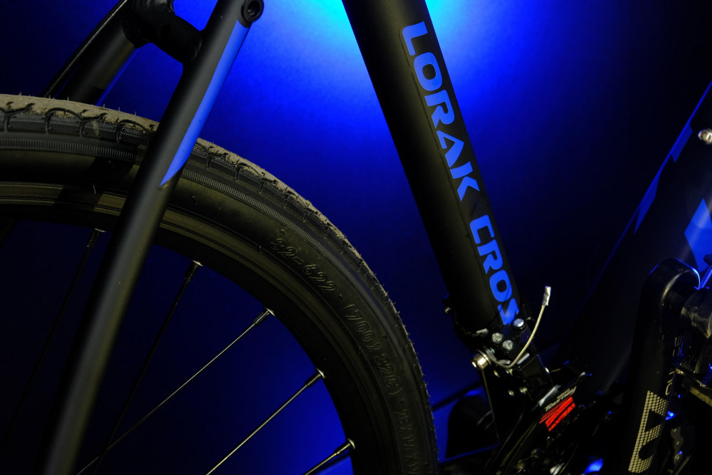 Lorak Cross Lite Матовый Чёрный/Синий