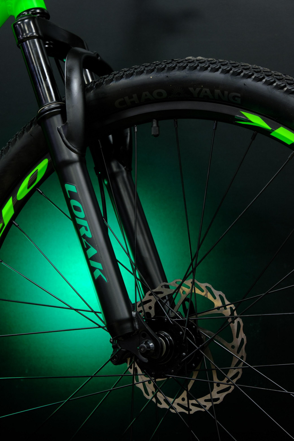 Lorak Race 26 Матовый Зелёный 15р (на рост 141-160)