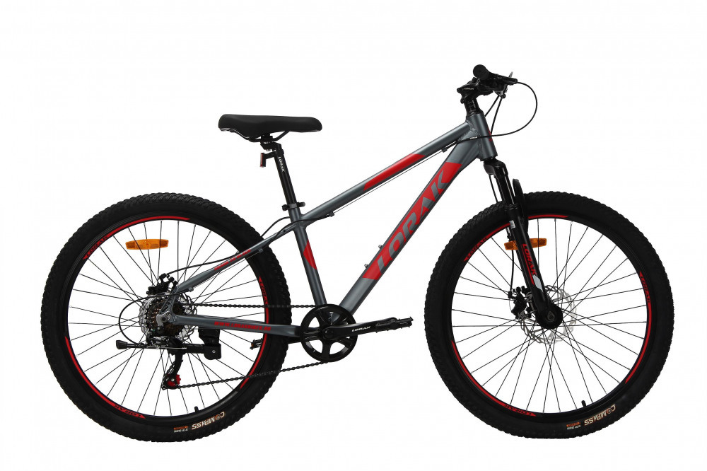 LORAK SHARK 26 BLACK Матовый Чёрный/Красный