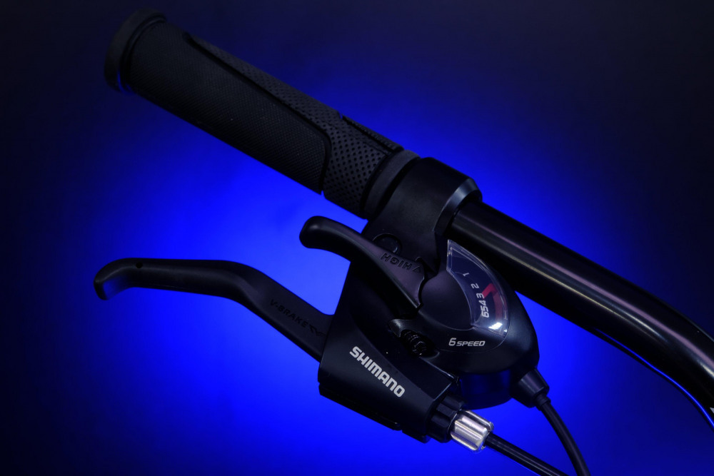 HEAM FOX 27.5 Матовый Чёрный/Синий