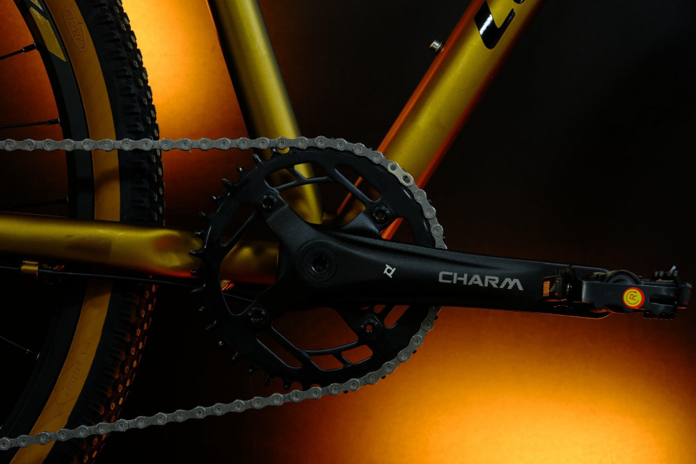 LORAK 7.0 9 sp Матовый Серый/Золотой 19р (на рост 171-182)